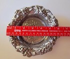 Vintage 1995 Arthur Court Cast Aluminum Grape Vine Design Bowl 6  Original Box 