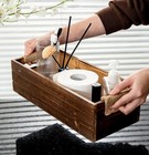 Rustic Wooden Box Toilet Paper Holder Farmhouse Bathroom Decor