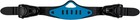 Strap And Buckles Assembly For Cressi Bonete Tonga  Black Blue