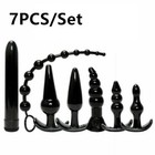 7pcs Waterproof-prostate-vibrator-massager-plug-handheld-massager-for Women-men