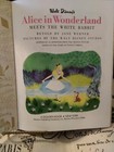 Vtg  51 Walt Disney Alice In Wonderland Meets The White Rabbit Golden Book 10550