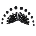 Ear Stretching Kit Gauges 24 Pieces Big Gauges 00g-20mm Ear Gauges Expander S   