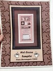 Casey Buonaugurio Hot Cocoa Sampler 2006 W material And Thread