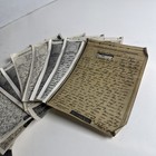 Ww2 Soldier V-mail Letter Bundle  1944  To  Cpt Ed Flanigan  81st Aa Airborne Bn