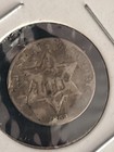 1859 3 Cent Silver Piece Very Nice Coin 