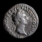 Nerva Ar Denarius 96 Ad Rome Clasped Hands Holding Ancient Roman Silver Coin