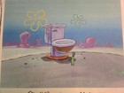 Spongebob Squarepants Original Production Cel Cell Animation Art