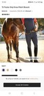 Ariat Tri Factor Grip Knee Patch Breeches Navy In Mens Size W38 R Brand New 