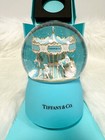Tiffany   Co Carousel Musical Snow Globe Brand New In Box Christmas Gift