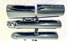 Harley  Fork Legs Sliders W  Cans Gloss Black Road King Touring 2014-2022 Oem