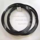  1 5mm Nickel Titanium Alloy Super Elastic Nitinol Flat Wire Memory Alloy Black