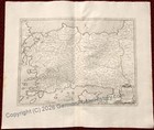 Asia Minor Bosporus Cyprus 1695 Antique Map 32532