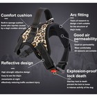No Pull Pet Dog Cat Puppy Vest Harness Leash Soft Walk Collar Safety Strap S xl