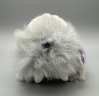 Swibco Vintage Puffkins 6667 Whiskers Walrus Gray Round Beanie Ball Plush Tag