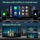 Aphqua 9inch 2 5k Dash Cam Bluetooth Stereo Wireless Apple Carplay Android Auto