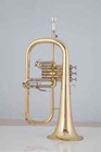 High Quality Bb  Bell Yellow Brass Plated Musical Instrument Professional