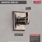 Delta Dryden 3-setting 2 Port Diverter Trim Stainless-certified Refurbished