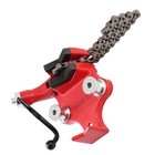 Chain Clamp Vise 1 8 -5  Pipe Capacity Cast Iron Bench Tool