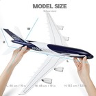 Lufthansa Airbus A380-800 100 Years D-aimn Desk Model 1 160 Model Az Airplane