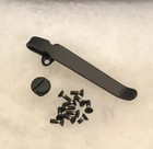 Black Titanium Deep Pocket Clip   Screw Set For Usa Emerson Knife Cqc-7 Cqc-15