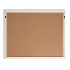 U Brands White Wash Frame Chalkboard Calendar White Board Set Office Supplies