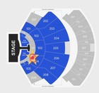 Scorpions 8 14 2025 Las Vegas Planet Hollywood    premier 25 - Row B Seat 1   