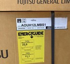 New 12 000 Btu  1 Ton  12k Fujitsu Mini Split Ac heat Pump Indoor   Outdoor