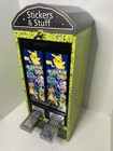 Lime Green 3 Column Sticker Tattoo Pokemon Card Vending Machine Tcg Sports Cards