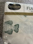 Vtg Fishing Outdoor Theme Fish Lure Fieldcrest Cannon Full New Old Stock Rare