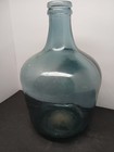 Vintage 3 1 4 Gallon Large 17  Tall Blue Tinted Glass Cabernet Wine Jug