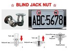 Tjm02  Steel Blind Jack Nut Zinc- M4x22 0 866   - 25 Pcs