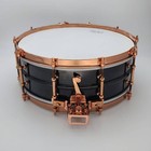 Used Vintage Ludwig  super Ludwig  Snare Drum 14x5 Copper Hw W case - Good