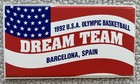 Rare 1992 Usa Olympic Basketball Dream Team Barcelona  Spain- 12 Stamps Booklet