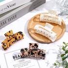 4pcs Tortoise Hair Claw Clips Women Large Strong Hold Hair Clips Thin Thick Hair