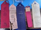 Lot Of 5 Antique State Fair Georgia Alabama Ribbon 