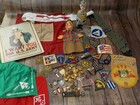 75 Pc Vintage Us Military Bsa Patch Pin Airborne Mixed Lot Boy Scouts Army