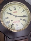 Vintage 1970s Coca-cola Chiming Pendulum Wall Clock 