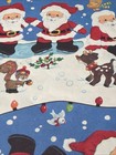 Hallmark Santa Claus Christmas Gift Wrap 18    X 25    Wrapping Paper Vintage Vtg