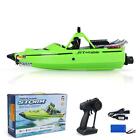 Rtr Rc Racing Boat Jet Ship Toy High Speed Boat Model Light Transmitter Battery
