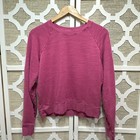 J  Crew Vintage Fleece Sweatshirt   Jogger Set Lounge Activewear Womens Medium