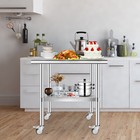 Kitchen Work Prep Table Upgrade Commercial Stainless Steel Restaurant Table