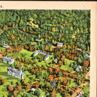 Bethlehem Pa Aerial View Lehigh University Vintage Postcard Unposted