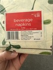 Lot Of Holiday Christmas Beverage Napkins Mix Sealed And Unsealed 80 Total