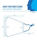 Be Wise Washable Reusable Face Mask Two Layer Paisley Basic 36 Pack