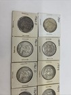  lot Of 10  Franklin Half Dollar 90  Silver - Exactly As Shown Circulated Lot  2