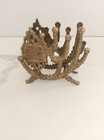  vintage Brass Decorative Figurine     Ornate Antique Metal Collectible Home D  cor