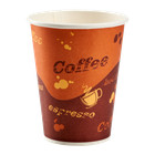 Karat 8oz Paper Hot Cups - Coffee  80mm  - 1 000 Ct  C-k508