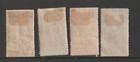 Italy Scott  119-122 Mint Complete Set