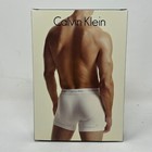 Calvin Klein Button Fly Boxer Brief Gray 100  Cotton Men s Size M Vtg Nwt