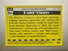 2017 Topps Archives  ffa-bv Bald Vinny Fan Favorite Autographs  75